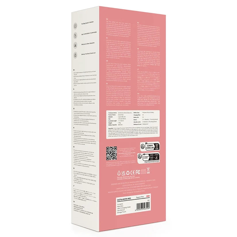 Svakom Mora Neo-Peach Pink
