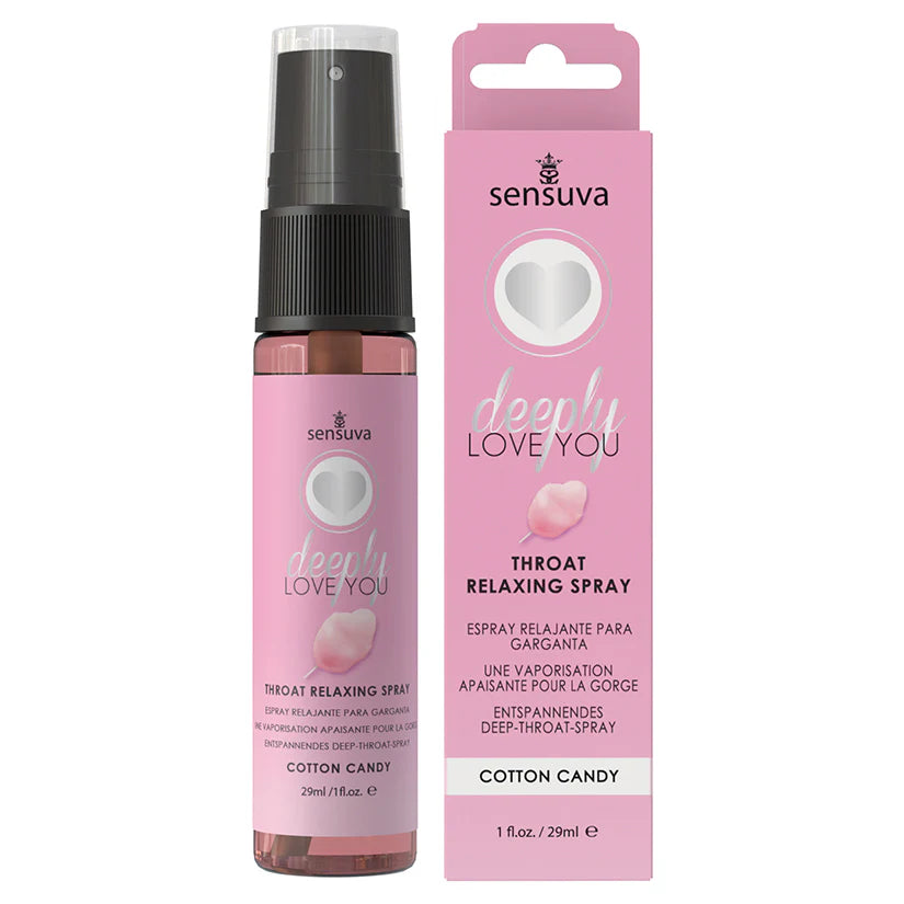 Sensuva Deeply Love You Throat Relaxing Spray-Cotton Candy